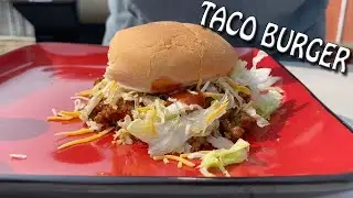 How To Make The Best | Taco Burger | Bun Taco