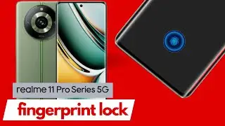 realme 11 pro fingerprint sensor/how to set fingerprint lock in realme 11 pro 5g/fingerprint setting