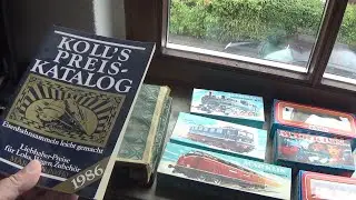 Märklin H0 - Die Kartons der Loks von den 40er bis zu den 80er Jahren und Fahrvideo