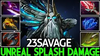 23SAVAGE [Tiny] Super Monster Carry Unreal Splash Damage Dota 2