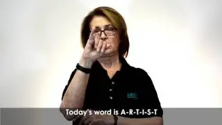 Harris Communications ASL Word of the Week: Artist