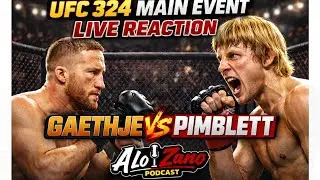 UFC 324 MainEvent Justin Gaethje VS Paddy Pimblett Live Reaction , Lozano & Carlitizo 01/24/26