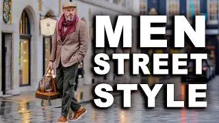 London Men&rsquo;s Street Style 2026 | Spring Rain Fashion | Elegant & Timeless Outfits?