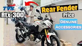 Tvs Apache Rtx 300 Modification | Tvs Rtx 300 Original Accessories | Rtx 300 Tyre Hugger Rear Fender