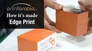 Print in Dubai with Printarabia - How its made - Edge Print