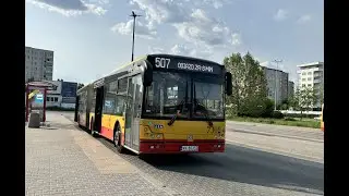 Solbus SM18 LNG #7302 MZA Warszawa na 1/507