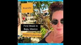 Week 1 in Baja, Mexico in a Rental I Converted to #vanlife for $160