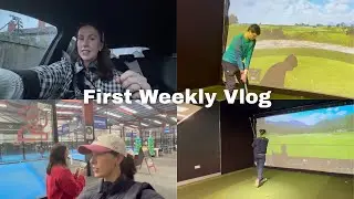 First Weekly Vlog | Work | Golf | Podcast | Dublin | Padel LK | Limerick Golf Club