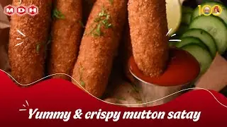 Yummy and crispy mutton satay recipe by MDH Spices