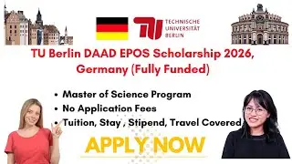 How to Study in Germany for Free in 2026 (TU Berlin Scholarship)