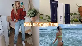 FALL NIGHT ROUTINE: new fav skincare & surprise visit from AG!!!