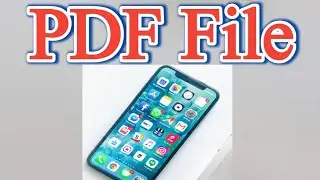 How to create pdf file | How to make pdf file decument