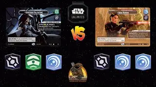 Palpatine Vigilance vs Iden Vigilance | Star Wars Unlimited Premier Gameplay | Bo3