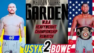 W.B.A HEAVYWEIGHT CHAMPION RIDDICK BOWE 🇺🇸 VS OLEKSANDR USYK 🇺🇦 THE REMATCH IS SET WHO TAKES IT???