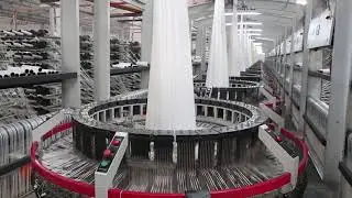 quy trinh san xuat bao pp det Woven Sack Machine Demo White Tape