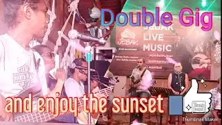 Double Gig | Watching Sunset | Jacky Ibanez#VLOG