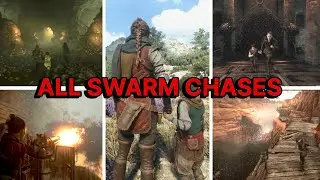 A Plague Tale 2: Requiem - ALL RAT SWARM CHASE SCENES (4K Ultra HD) Best Moments