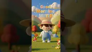 Good Morning, World! ☀️ | Fun Kids Song with Actions