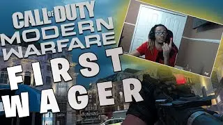 My First WAGER in Modern Warfare! - (4v4 SnD Gameplay)