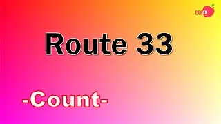 Route 33 Line Dance - Count