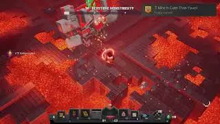 Minecraft Dungeons Redstone Monstrosity, To the Death