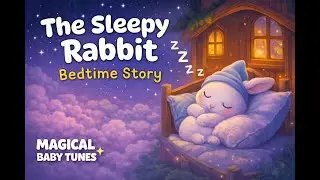 The Sleepy Rabbit💤 Cozy Bedtime Story for Kids 🌙
