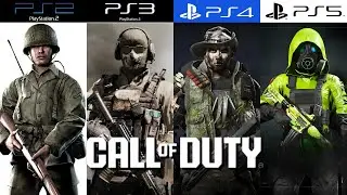 CALL OF DUTY PlayStation Evolution (2004-2024)