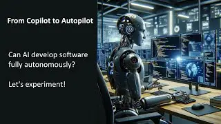 Can AI fully autonomously develop a working application? A Real-Time Experiment.