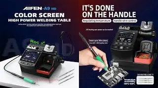 AIFEN A9 HD Soldering Station 180W Review | Best Soldering Iron Station