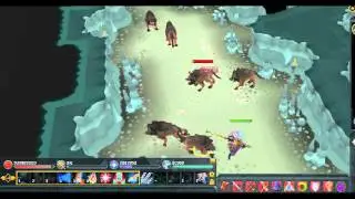 Runescape Glitch: Invisible player fights hellhounds