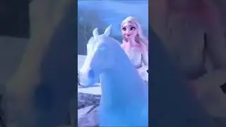 Frozen II (2)⛄❄ Elsa's Horse riding 🗻😍💙 100+view