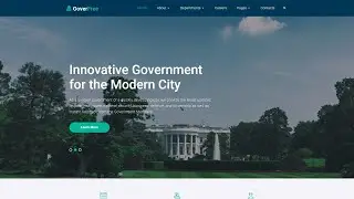 GoverFree - Government Multipage Clean HTML Website Template - 48697