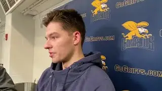 Canisius goaltender Jacob Barczewski talks about playing in the NCAA tournament