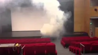 Fumigène essai désenfumage