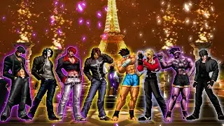 [KOF Mugen] Kyo-Iori Team VS. Joe-Rock Team