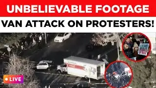 BREAKING LIVE: Horrific U-Haul Incident at Iran Protest in Los Angeles | Iran Protest | Exclusive