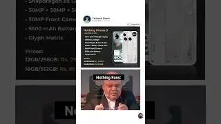 Nothing Phone 3 #shorts #memes #vivo #iphone