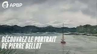 Portrait de Pierre Bellot, Artiste Peignant de la Bouche et du Pied - APBP