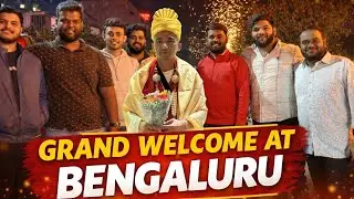 Grand Welcome at Bengaluru by friends || Birthday Celebration and Friends meet 