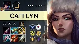 Caitlyn ADC vs Veigar - KR Diamond Patch 26.01