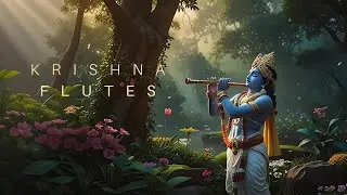 KRISHNA FLUTES - Soulful Ambient Music - Flute Ambience