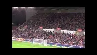 Stoke Fans v Sheffield Wednesday Fans 01/12/15