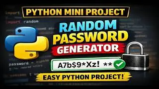 Python Mini Project: Random Password Generator | Start Coding Today