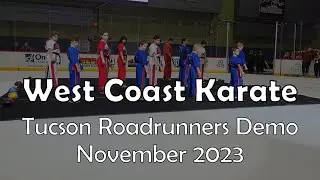 Martial Arts Demo at Tucson Roadrunners Hockey - November 2023