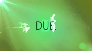 Title Animation - Due. ( With Ink Drop )