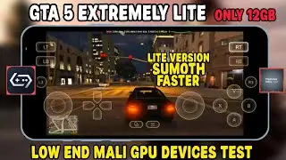 GTA 5 extremely lite only 12gb &lrm;Test on hello g91 gameplay + setting 