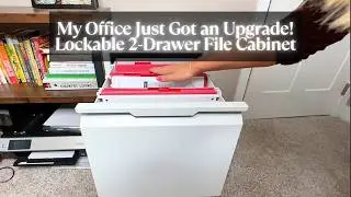 From Clutter to Organized &ndash; My New Locking File Cabinet