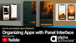 Organizing Apps with Panel Interface 2023 Feb 01