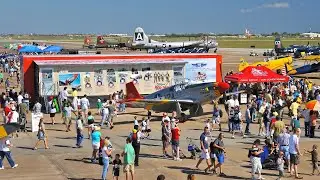 CAF Red Tails RISE ABOVE Traveling Exhibit and P-51C Mustang Aircraft