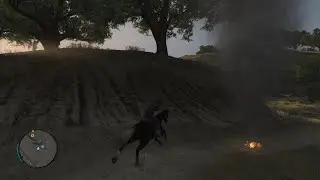 Red Dead Redemption I fell off the horse.lol!